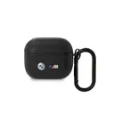 AirPods 3. Nesil Kılıf, BMW Lisanslı PU Deri Tasarım - Siyah