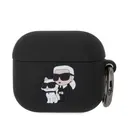 AirPods 3. Nesil Silikon Kılıf - Karl Lagerfeld Karl & Choupette 3D