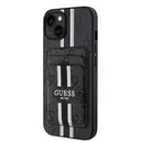iPhone 14 MagSafe Uyumlu Kartlıklı Kılıf - Guess 4G Desenli
