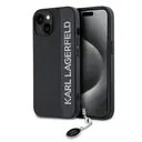 iPhone 14 Uyumlu Taşlı Saffiano Kılıf - Karl Lagerfeld KL