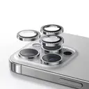 iPhone 14 Pro Kamera Lens Koruyucu, Taşlı Tasarım - Casebang Gem