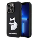 iPhone 14 Pro Kılıf, 3D Rubber Choupette Tasarımlı - Karl Lagerfeld