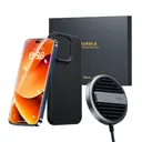 iPhone 14 Pro Max 3'ü 1 Arada Aksesuar Seti: Kılıf, Ekran Koruyucu ve MagSafe Şarj - Benks Grand Combo MFM01