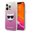 iPhone 14 Pro Max Sert TPU Kılıf, Choupette Dizayn - Karl Lagerfeld