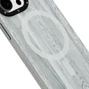iPhone 14 Pro Max MagSafe Uyumlu Sararmaya Dayanıklı Kılıf - Youngkit Wood Forest