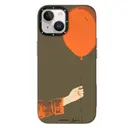 iPhone 15 MagSafe Uyumlu Kılıf - Youngkit Orange Serisi Flying Balloon