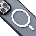 iPhone 15 Plus MagSafe Uyumlu Şeffaf Kılıf - Youngkit Colored Sand
