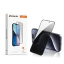 iPhone 15 Pro Gizlilik Camlı Ekran Koruyucu - Davin 5D Privacy