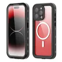 iPhone 15 Pro Su Geçirmez Kılıf, 2 m Su ve Düşme Dayanımı - Zore