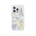 iPhone 15 Pro MagSafe Uyumlu Şeffaf Kılıf - Switcheasy City-M Paris