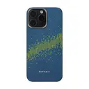 iPhone 15 Pro MagSafe Uyumlu Aramid Fiber Kılıf - Pitaka Tactile Woven Starpeak Milky Way