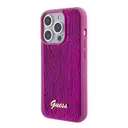 iPhone 15 Pro Max Pullu Arka Yüzey Kılıf - Guess Sequin Script