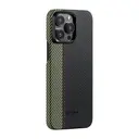 iPhone 15 Pro Max MagSafe Uyumlu Aramid Fiber Kılıf - Pitaka Tactile Woven Orchestra Overture