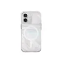 iPhone 16 MagSafe Uyumlu Holografik Şeffaf Kılıf - Coehl Savon