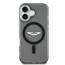 Apple iPhone 16 Kılıf Aston Martin Orjinal Lisanslı M-safe Şarj Özellikli IML Baskı Logolu Buzlu Kapak