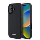 iPhone 16 MagSafe Uyumlu PU Deri Kılıf - DKNY Metal Logolu