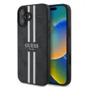 iPhone 16 MagSafe Uyumlu 4G Şerit Tasarımlı Kılıf - Guess Lisanslı