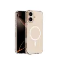 iPhone 16 Manyetik Şeffaf Sert PC Kılıf - Wiwu Magnetic Crystal