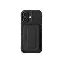 iPhone 16 Plus MagSafe Uyumlu Standlı Kartlıklı Kılıf - Amazingthing Glamour Luxe