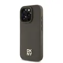 iPhone 16 Pro MagSafe Uyumlu 3D Desenli Kılıf - DKNY Repeat Pattern