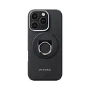 iPhone 16 Pro MagSafe Uyumlu Aramid Fiber Kılıf - Pitaka Military Grade Classic