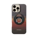 iPhone 16 Pro Max MagSafe Uyumlu Aramid Fiber Kılıf - Pitaka Tactile Woven Sunset
