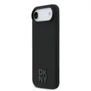 iPhone 17 Air MagSafe Uyumlu Silikon Kılıf - DKNY Metal Logolu