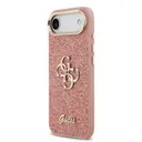 iPhone 17 Air Glitter Kılıf, Büyük Metal Kamera Çerçeveli - Guess