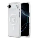 iPhone 17 Air MagSafe Uyumlu Şeffaf Kılıf - Guess Üçgen Logolu