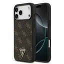 iPhone 17 Pro PU Deri 4G Desenli Kılıf - Guess Lisanslı