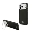 iPhone 17 Pro Max MagSafe Uyumlu Standlı Kılıf - Lacoste PU Pike Desenli