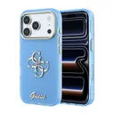 iPhone 18 Pro Silikon Kılıf, Guess Logolu - Guess 4G Metal Logo