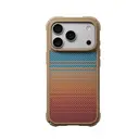iPhone 18 Pro MagSafe Uyumlu Aramid Karbon Fiber Kılıf - Pitaka Sunset 2.0 Cairn