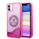 iPhone 11 Sıvılı Simli Kılıf - Karl Lagerfeld RSG Dizayn