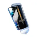 iPhone 12 Hayalet Ekran Koruyucu, Toz Önleyici Temperli Cam - Zore