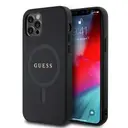 iPhone 12 Pro MagSafe Uyumlu Saffiano Kılıf - Guess Classic