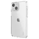 iPhone 13 Mini Şeffaf Simli Kılıf - Ugly Rubber Vogue