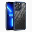 iPhone 13 Pro Max Kılıf, Şeffaf Fiber Yüzeyli - Zore İnoks