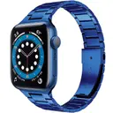 Apple Watch 38 mm Metal Kordon - Wiwu Ultra Thin Steel Belt Three Beads