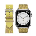 Apple Watch 42 mm Hasır Kordon, Metal Alaşım Tokalı - Zore KRD-51