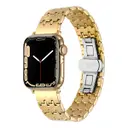 Apple Watch 45 mm Metal Saat Kordonu - Zore KRD-86