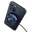 Benks W07 SE Manyetik Telefon Soğutucu Fan, RGB Işıklı