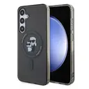 Galaxy S24 Plus MagSafe Uyumlu Kılıf - Karl Lagerfeld Karl & Choupette IML Baskılı