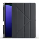 Galaxy Tab S9 Plus Kalem Bölmeli Standlı Kılıf - Zore Tri Folding