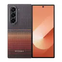 Galaxy Z Fold 6 MagSafe Uyumlu Aramid Fiber Kılıf - Pitaka Sunset-Moonrise