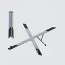 Jmary MS-97 Alüminyum Ayarlanabilir Katlanabilir Tablet ve Laptop Standı