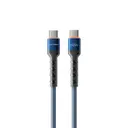 Lenyes LC515 Type-C to Type-C 60W Örgülü Şarj ve Data Kablosu, 1 m