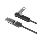 Lenyes LC569 2'si 1 Arada USB-A / Type-C Şarj ve Data Kablosu, 240W, 1.2 m