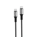 Lenyes LC560 Type-C to Type-C Örgülü Şarj ve Data Kablosu, 60W 2 Metre