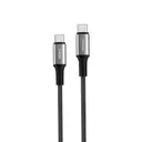 Lenyes LC563 Type-C to Type-C 240W PD Örgü Şarj ve Data Kablosu, 1 m